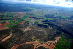 Vista aérea de Valeria
