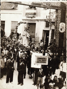Paso de la Virgen de Sey
