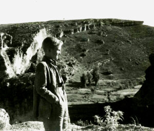 Paco Catalán en la Hoz del Río Gritos.